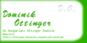 dominik ottinger business card